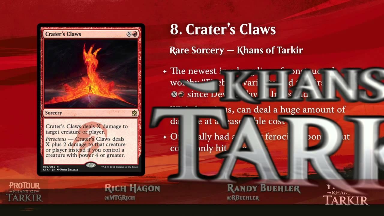 Pro Tour Khans of Tarkir: Standard overview with Randy Buehler