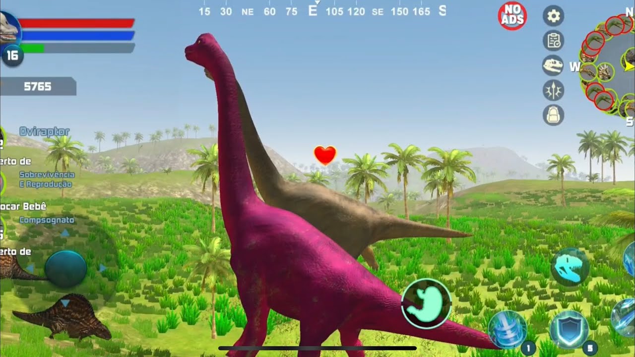 Best Dino Gamer - Brachiosaurus Simulator Android Gameplay #dinosaur #jurassic