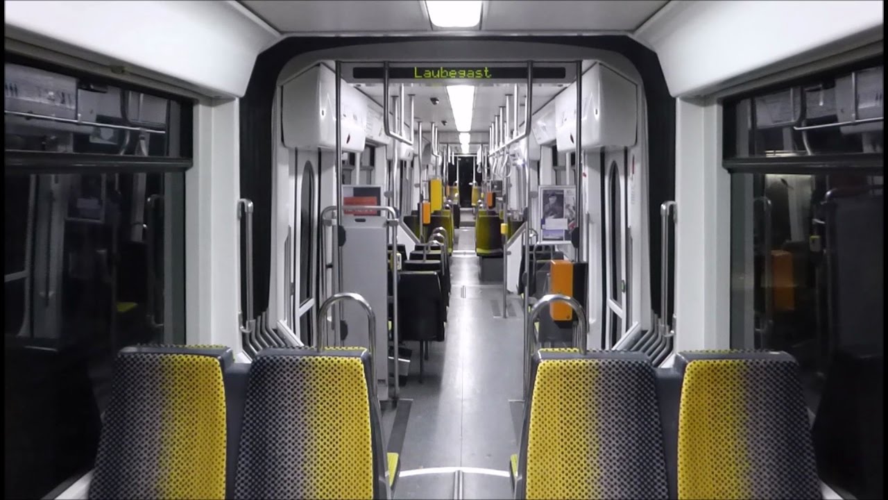 Straßenbahn Dresden - Mitfahrt 4 im NGT6DD-ZR, auf der Linie 4 [HD]