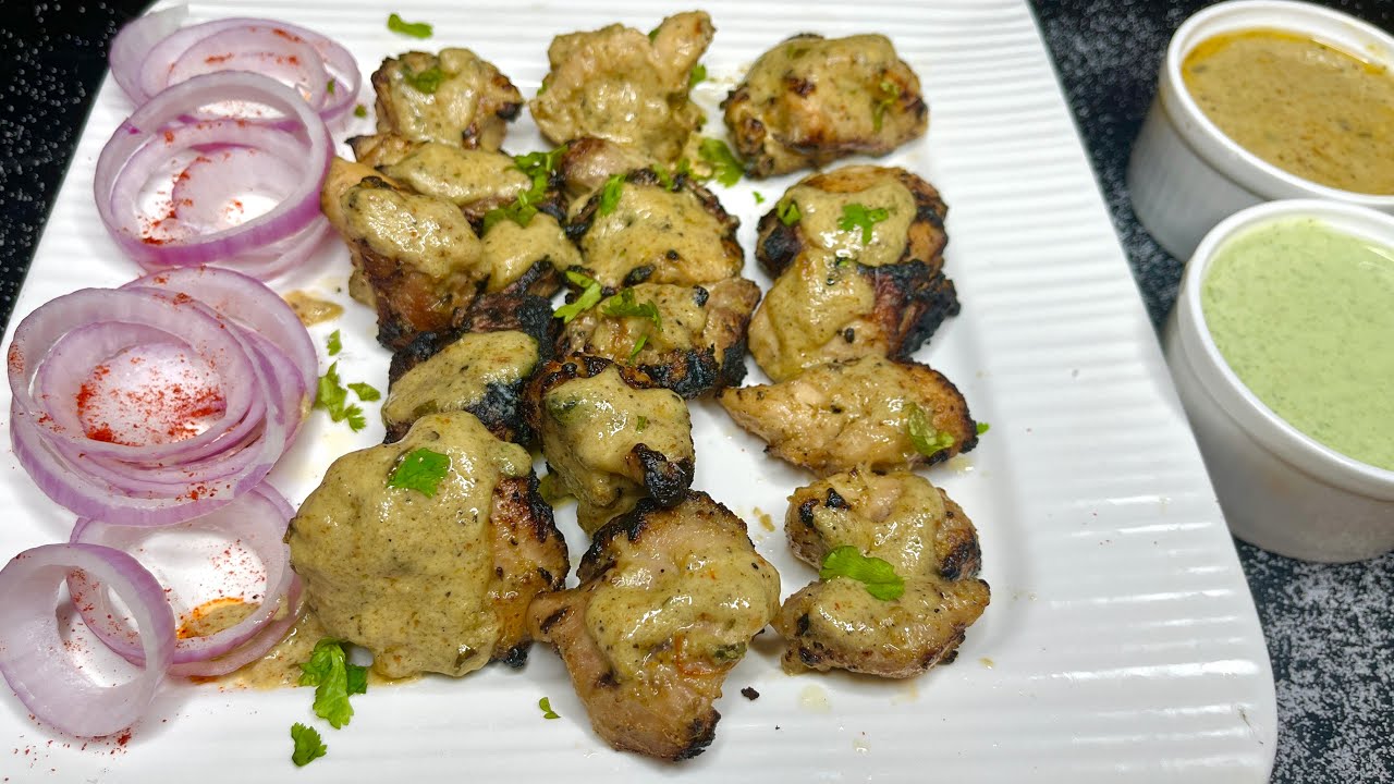 Old Delhi Famous Chicken Afghani Tikka | चिकन अफगानी टिक्का | Afghani Chicken Tikka Kebab | Ramadan