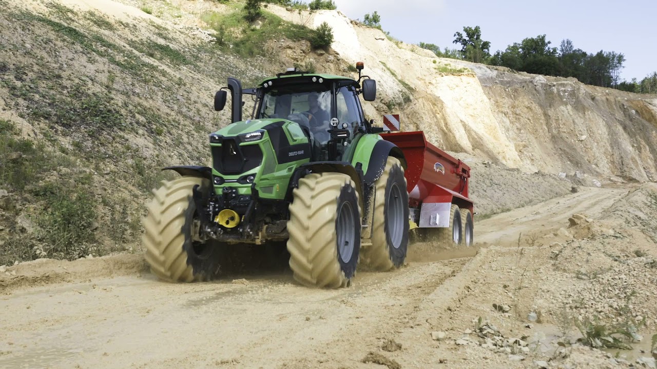 Трактор Deutz-Fahr 8280 TTV &ndash; надежная, мощная машина / 8280 tractor is a reliable, powerful machine
