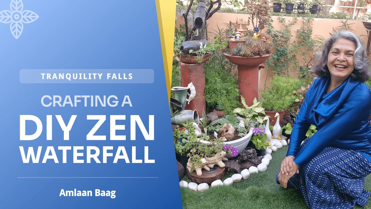 Tranquility Falls: Crafting a DIY Zen Waterfall |