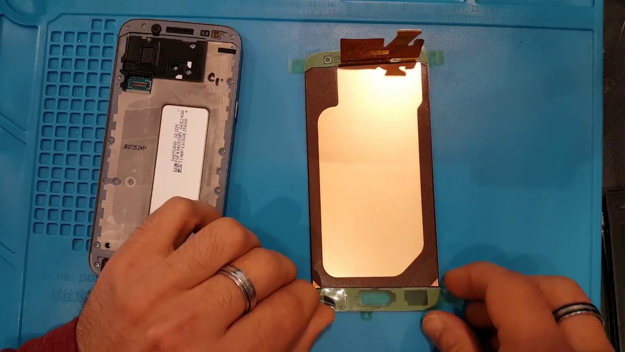 Samsung Galaxy J3 2017, J5 2017, J7 2017 (J330F, J530F, J730F) : Comment remplacer vitre et LCD