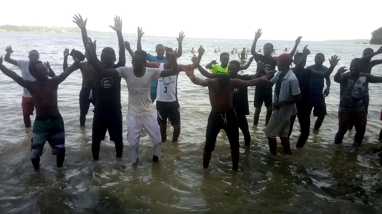 Mitchell hall makerere joyful anthem at the beach