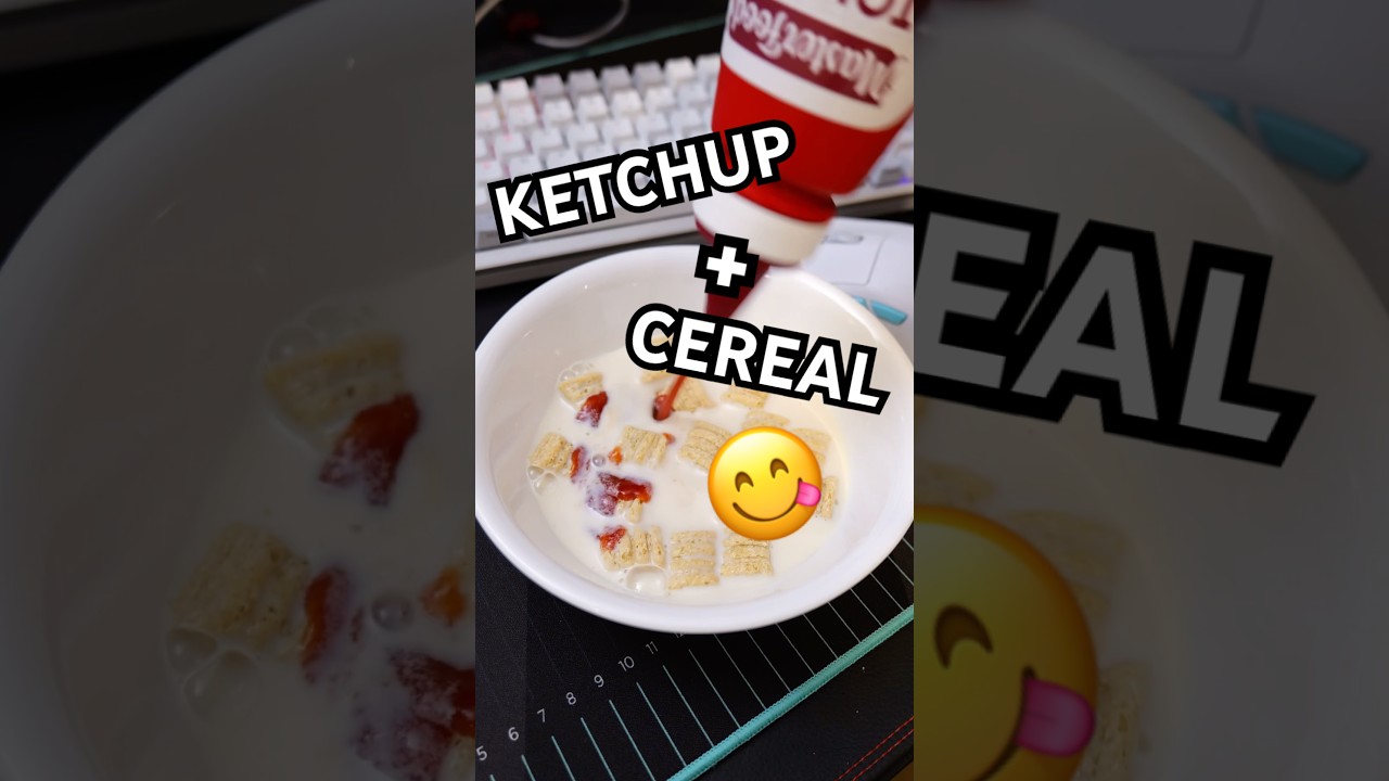 Asking my comments 💭 How to make Cereal 😂
