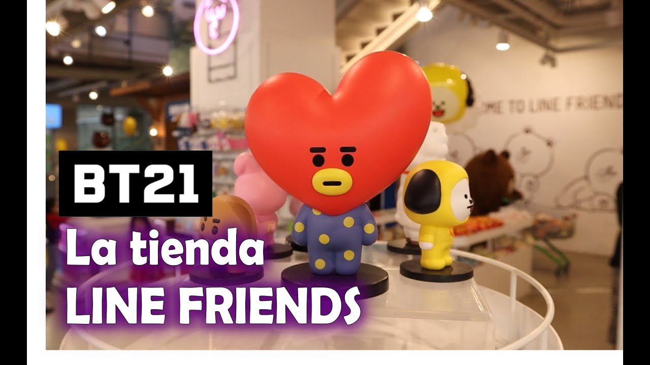BT21, La tienda de BTS x LINE Friends en Seúl, Corea