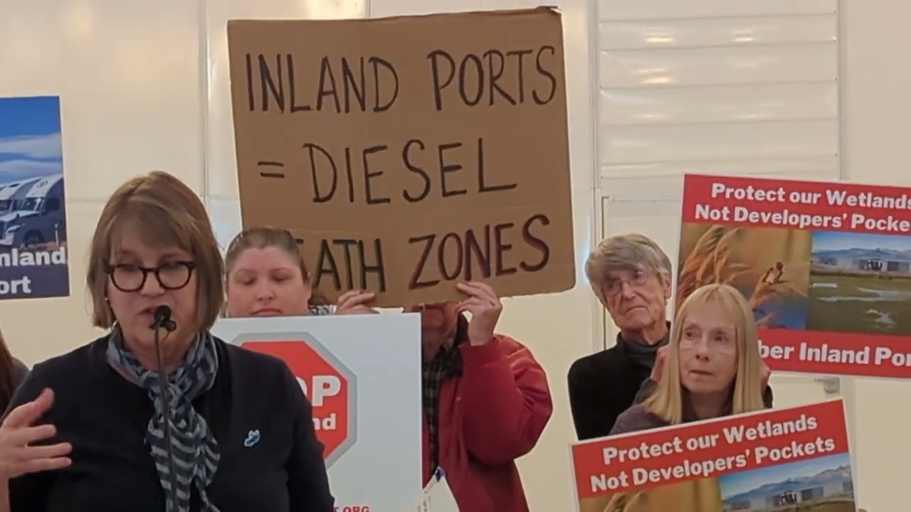 Press Event to Protect GSL Wetlands