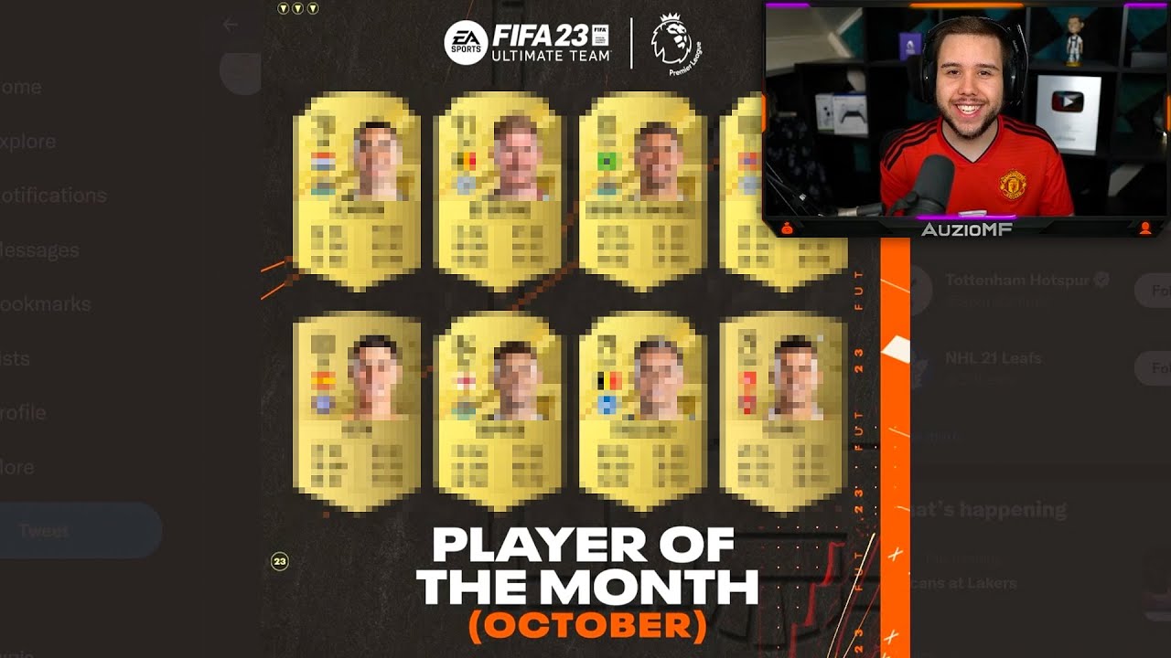Auzio Reacts to Premier League POTM Nominees