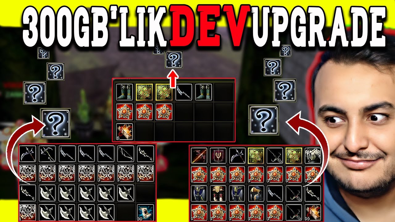SONUNDA +9 BASTIK! 300GB'LİK ÇANTA İLE EFSANE UPGRADE YAPTIK!