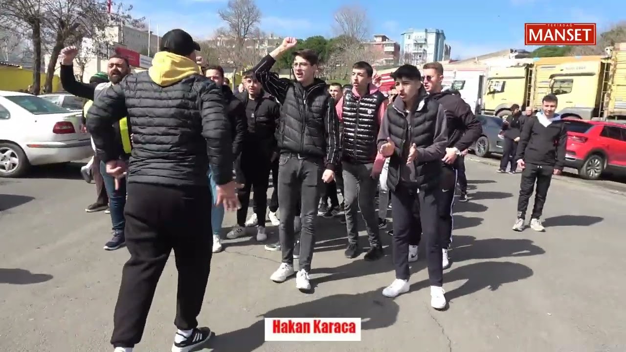 Tekirdağspor Meşale ve Tribün Görüntüleri