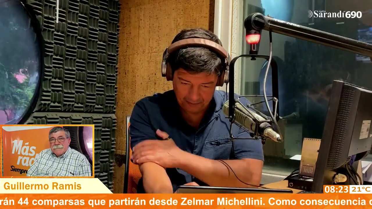 Guillermo Ramis: El pronóstico del tiempo más esperado, en Informativo Sarandí