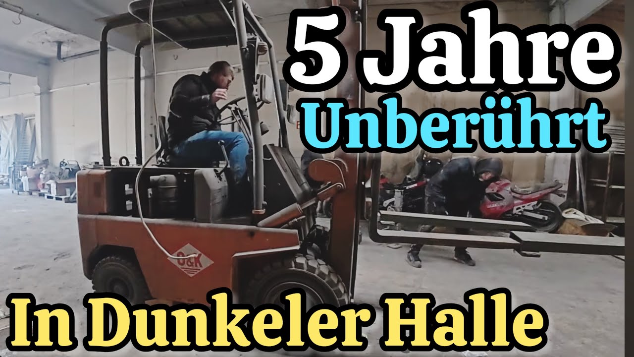 Schn&auml;ppchenkauf? Wiederbelebung eines 54 Jahre alten Gabelstaplers (Blindkauf ungetestet)