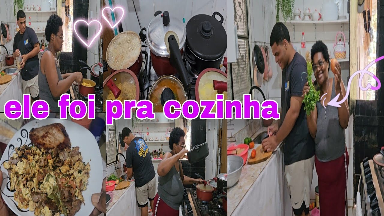 COZINHANDO COM O MEU FILHO  FICOU TUDO UMA DELÍCIA 😋 🍝