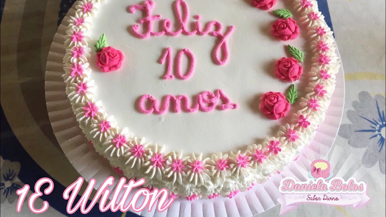 Confeitando c/bico 1E Wilton