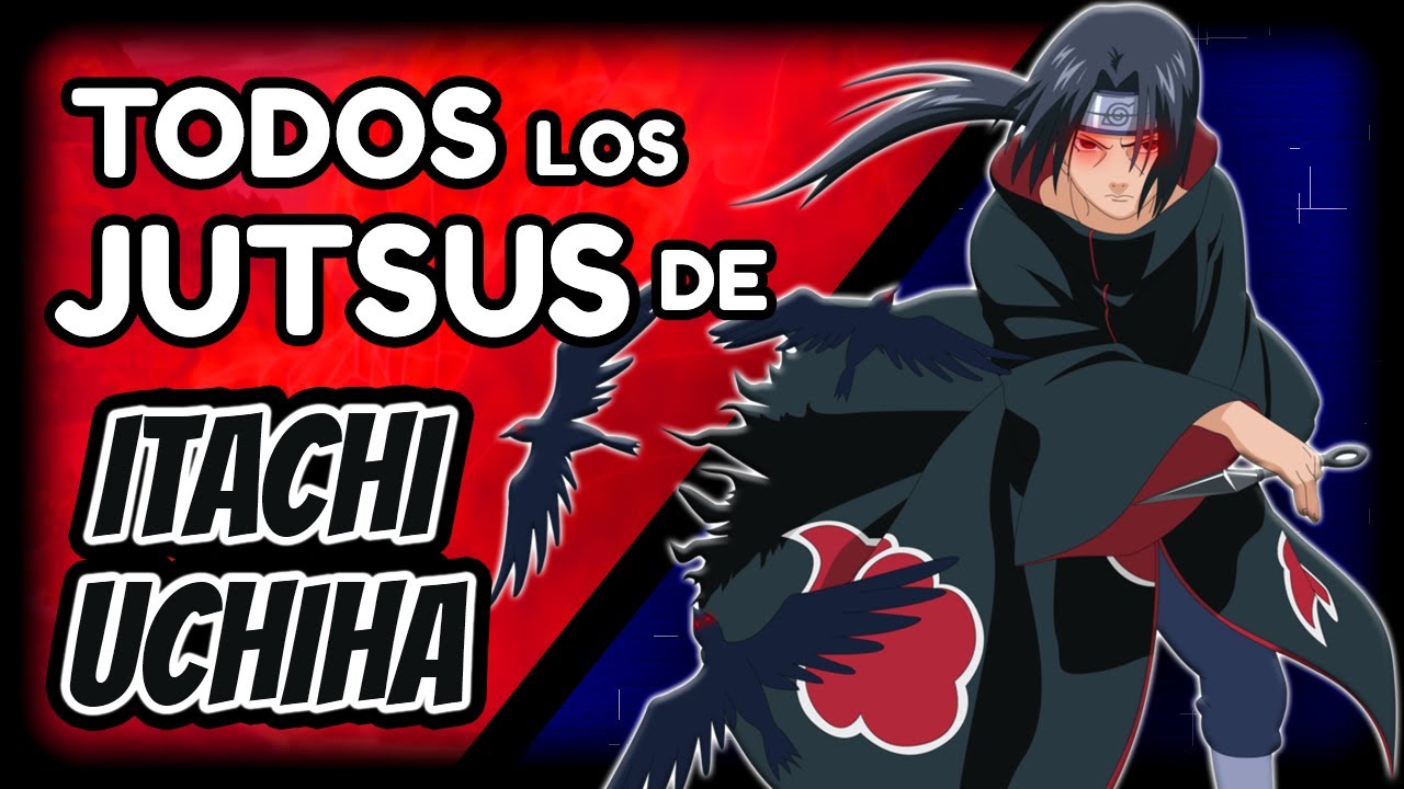 NARUTO: TODAS las HABILIDADES de ITACHI UCHIHA