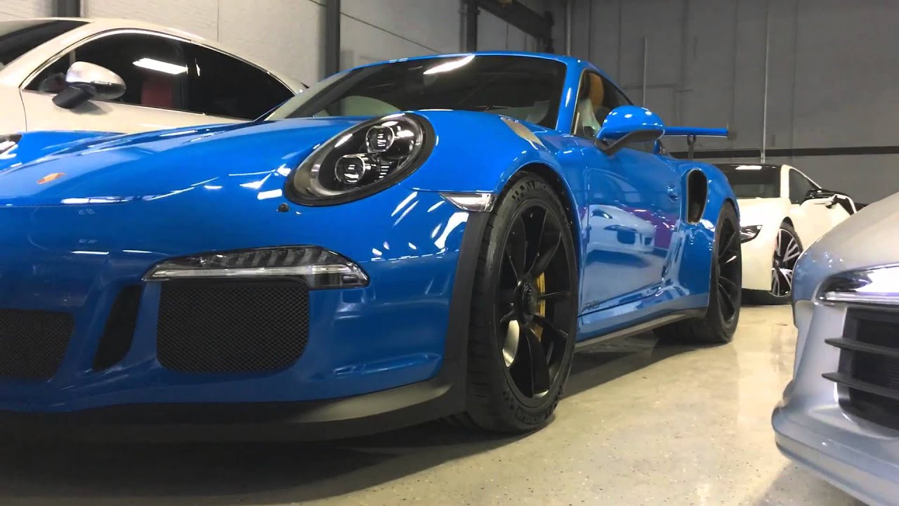 Porsche 911 GT3RS Voodoo Blue - 991 GT3 RS