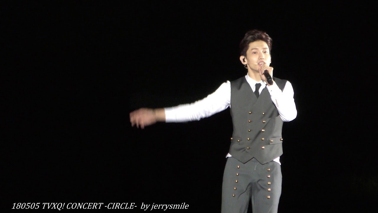 [4K] 180505 TVXQ! CONCERT -CIRCLE- / 믿어요 (Mideoyo) changmin Focus
