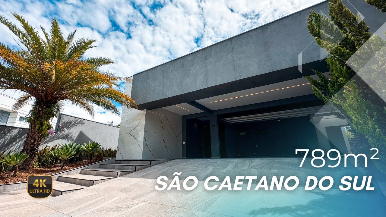 TOUR EM UMA CASA TÉRREA NO RESIDENCIAL ROBERTO SIMONSEN - SÃO CAETANO DO SUL - R$ 10.500.000,00