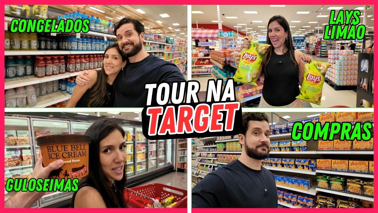 TOUR NO MERCADO AMERICANO SUPER TARGET - A MAIOR DE ORLANDO