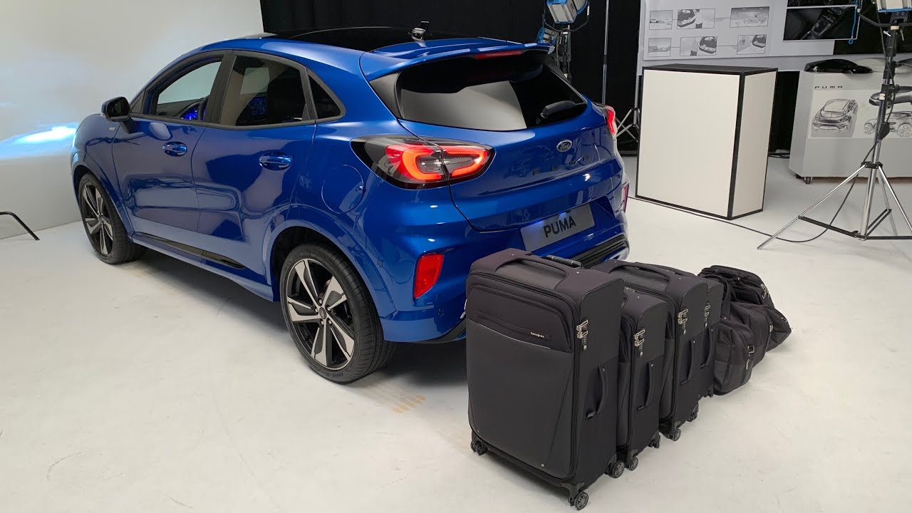 FORD PUMA 2020 — новый компактный внедорожник, демонстрация самого большого багажника в своем классе