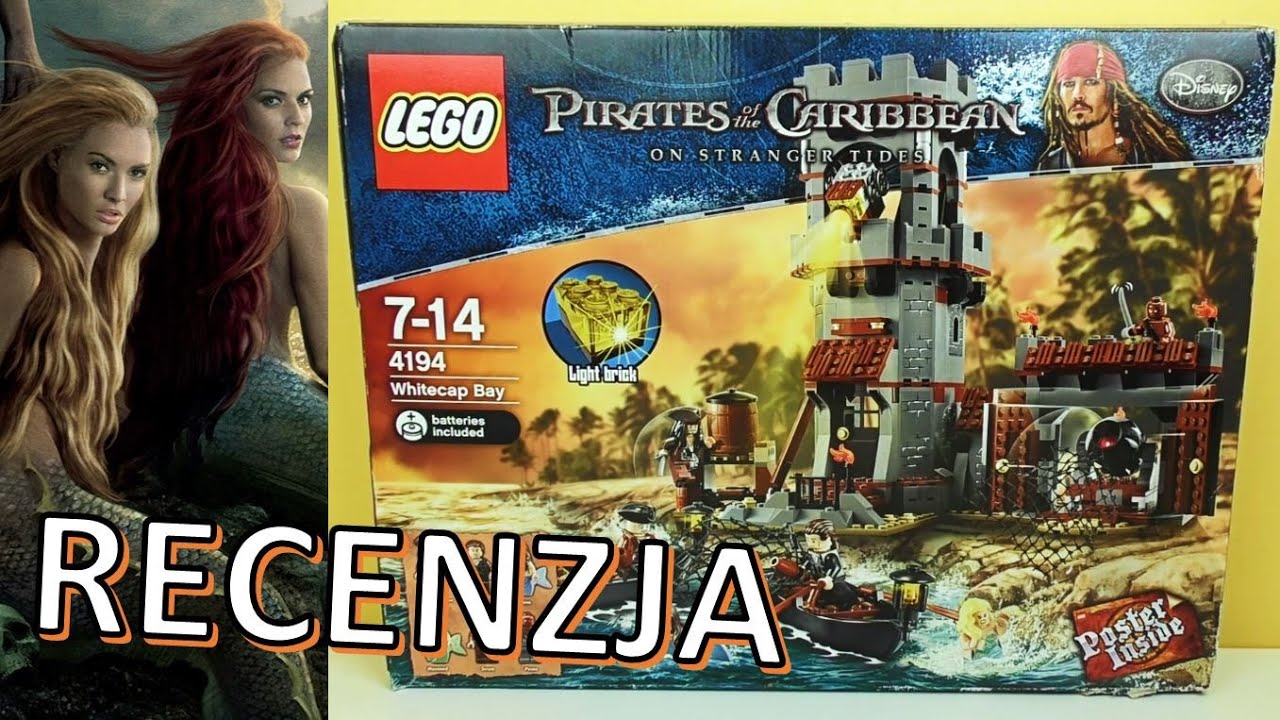 LEGO Piraci z Karaib&oacute;w Whitecap Bay 4194 / RECENZJA