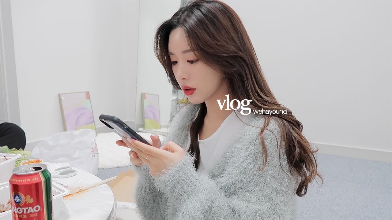 [VLOG] 일상 브이로그 | 폭탄 언박싱 | ZARA 봄옷 쇼핑 | 작업실&자취방 꾸미기 | 쿨톤 메이크업 | 겟레디윗미 | 먹방 브이로그(피자,족발,막국수,치즈돈까스)