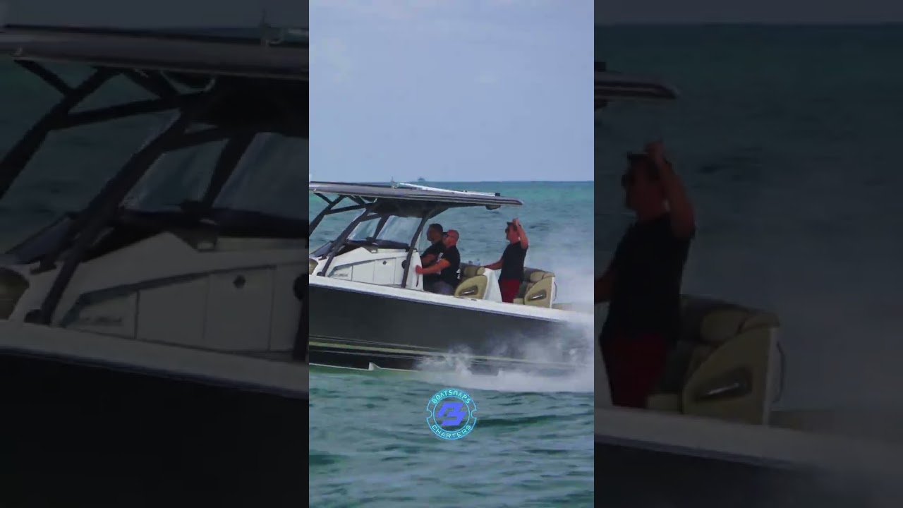 Nortech Goes Flying! Haulover Inlet #shorts #nortech #boat #hauloverinlet #miami