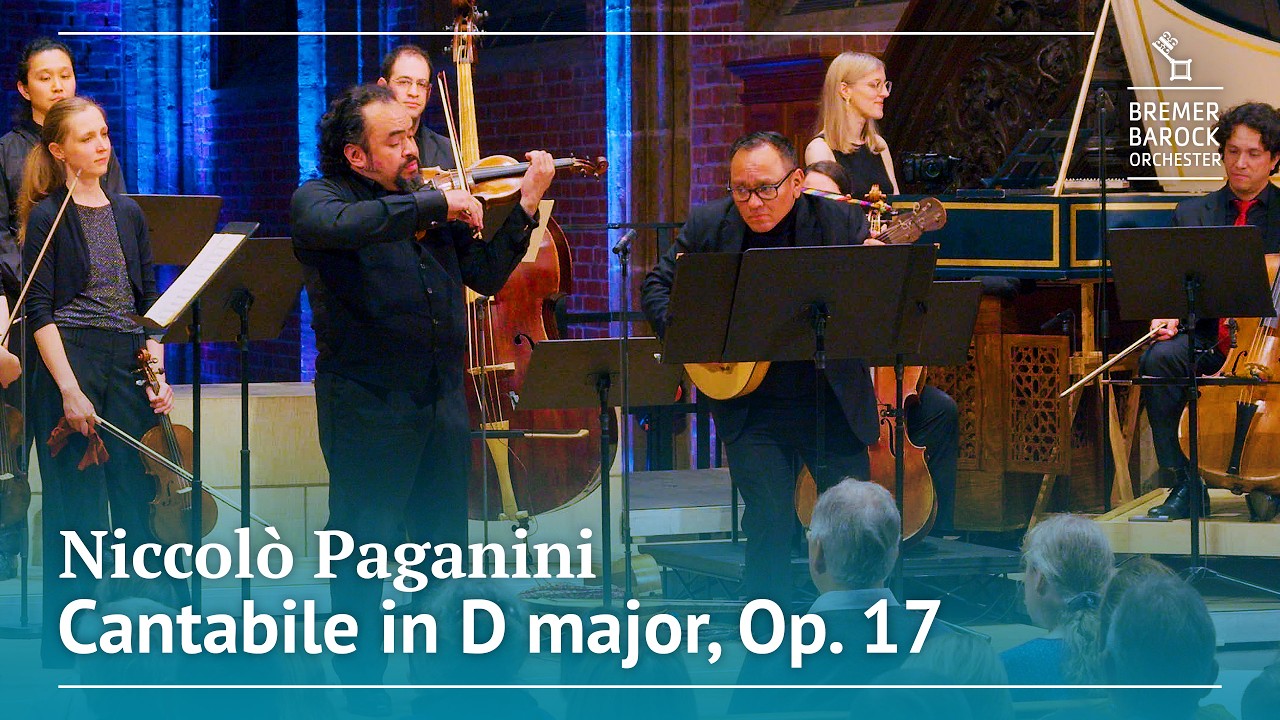 Niccolò Paganini: Cantabile in D major, Op. 17, MS 109 – Alexis Cárdenas