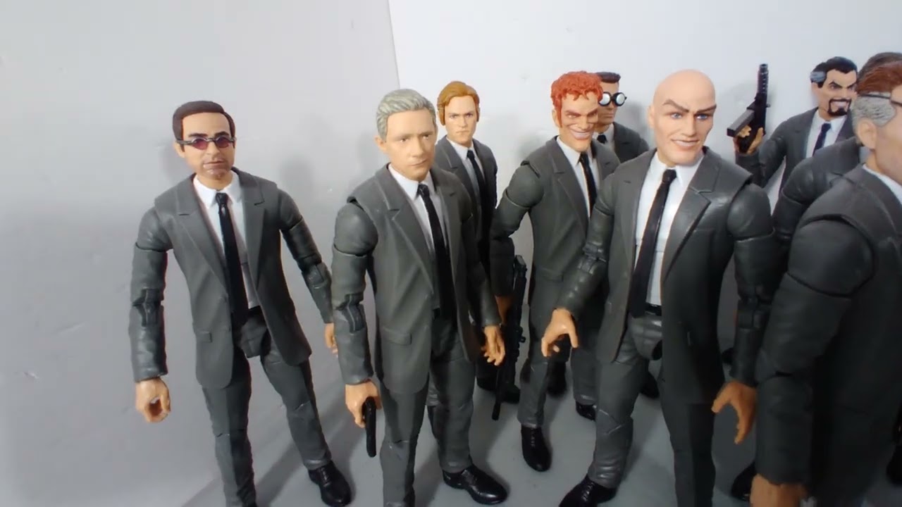 ACTION FIGURE OBSESSION! Marvel Legends GRAY AGENCY Update!