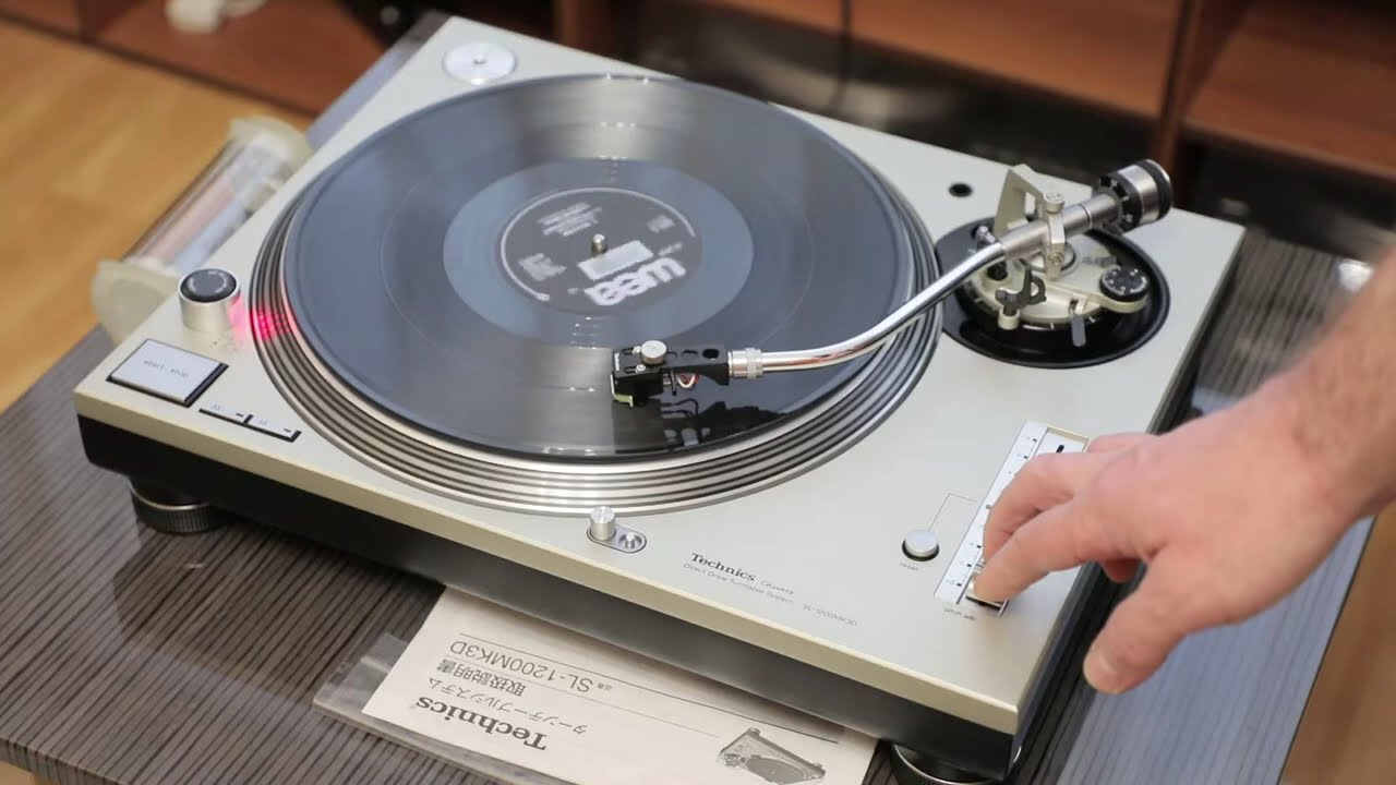 Technics SL 1200MK3D Test