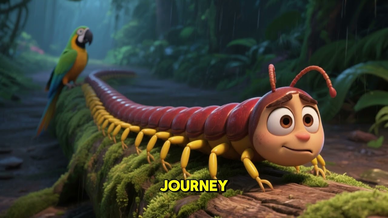 The Amazonian Giant Centipede and the Quiet Moment | A Calm Story About Patience and Mindfulness
