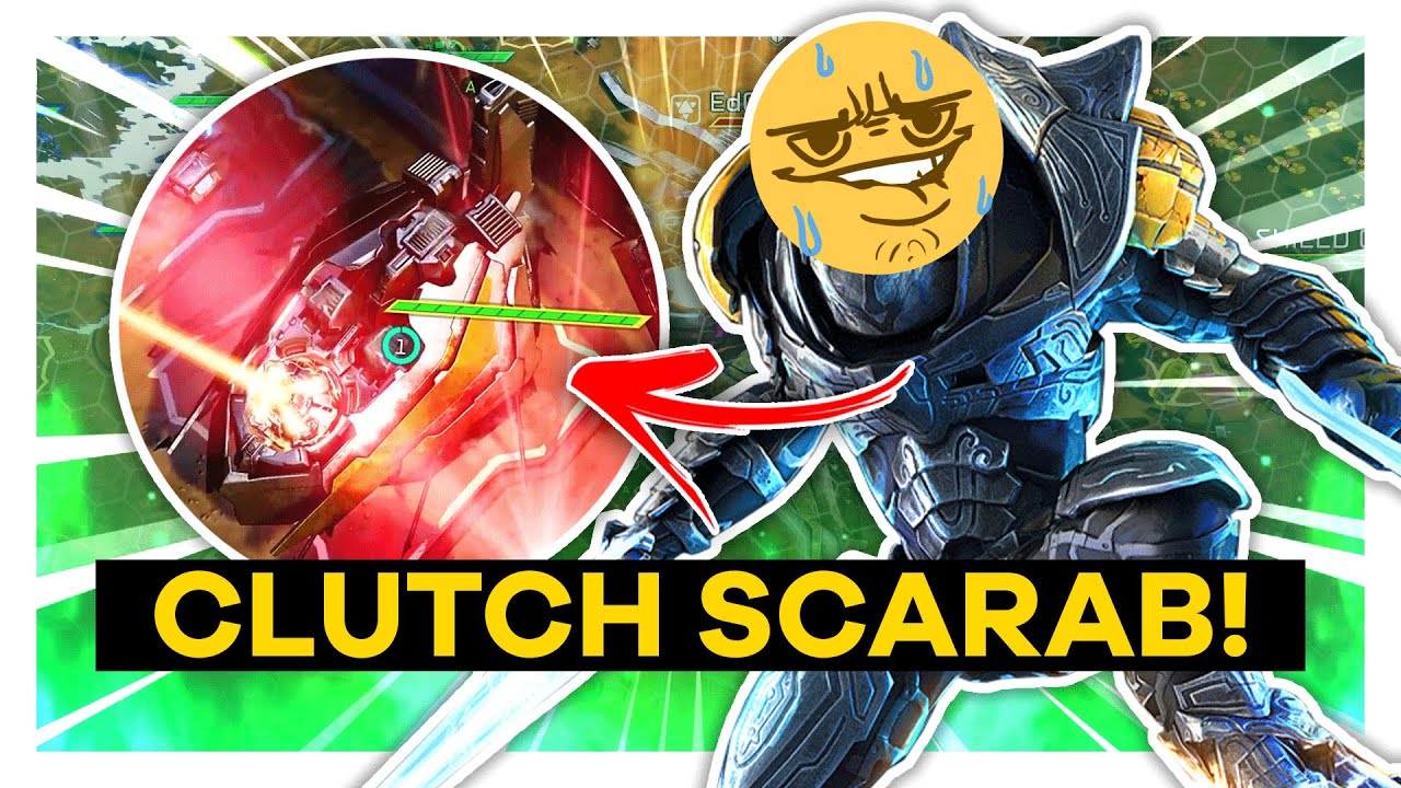 my SCARAB built on the LAST SECOND before the base died!!
