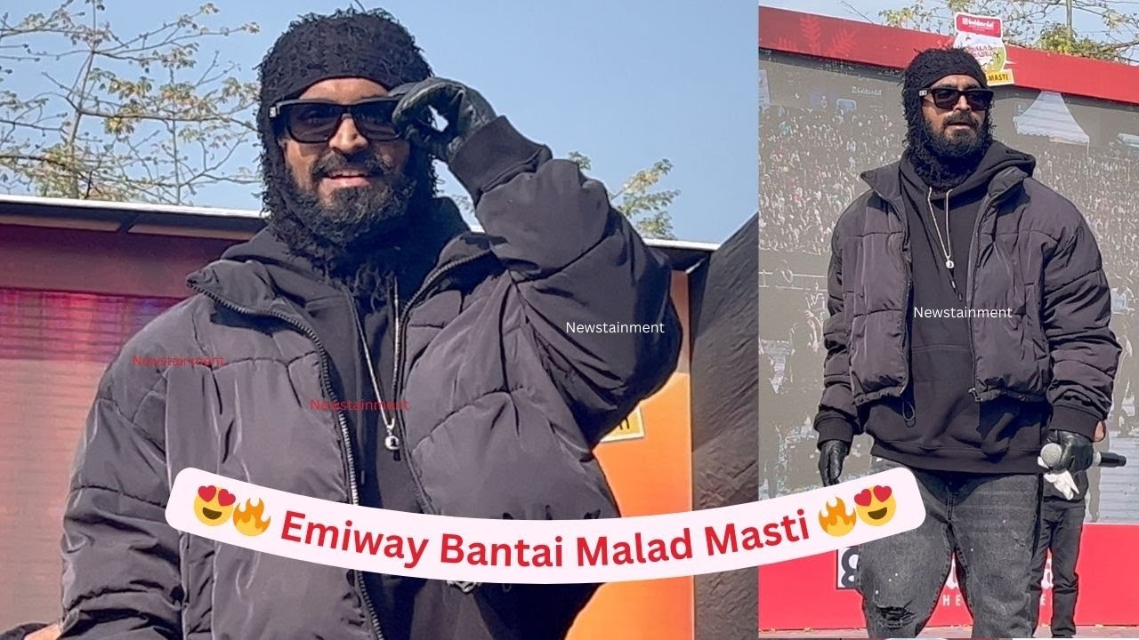 Emiway Bantai Live Performance Malad Masti #hiphop
