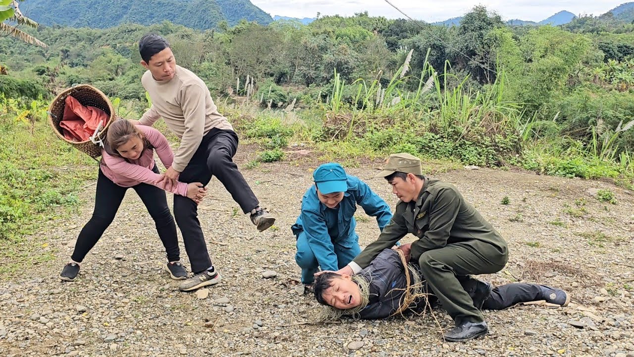 What will Chuong do to escort Thai - a dangerous thug - to the authorities to receive punishment?
