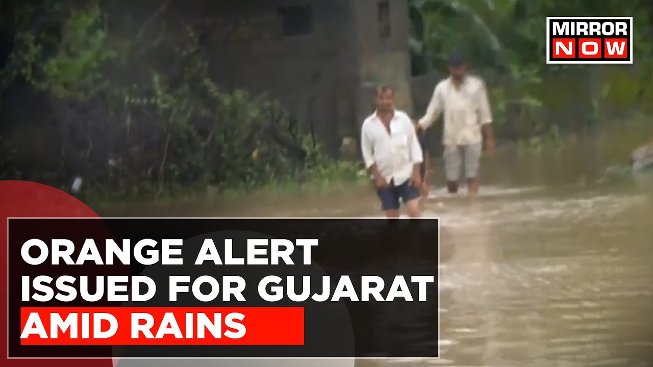 Incessant Rains Put Gujarat On High Alert | Orange Alert Issued For Several Areas | Junagad Floods