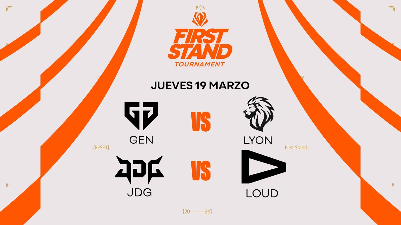 2026 FIRST STAND - FASE DE GRUPOS DÍA 4