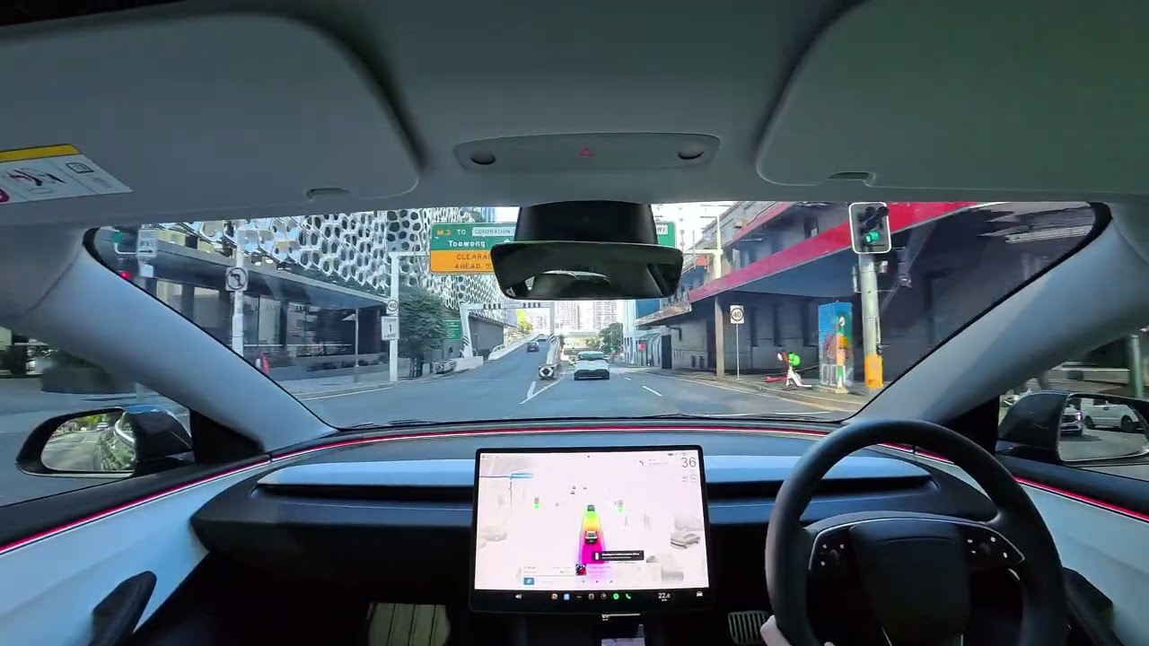 Tesla Enhanced Autopilot Australia - Highway Driving