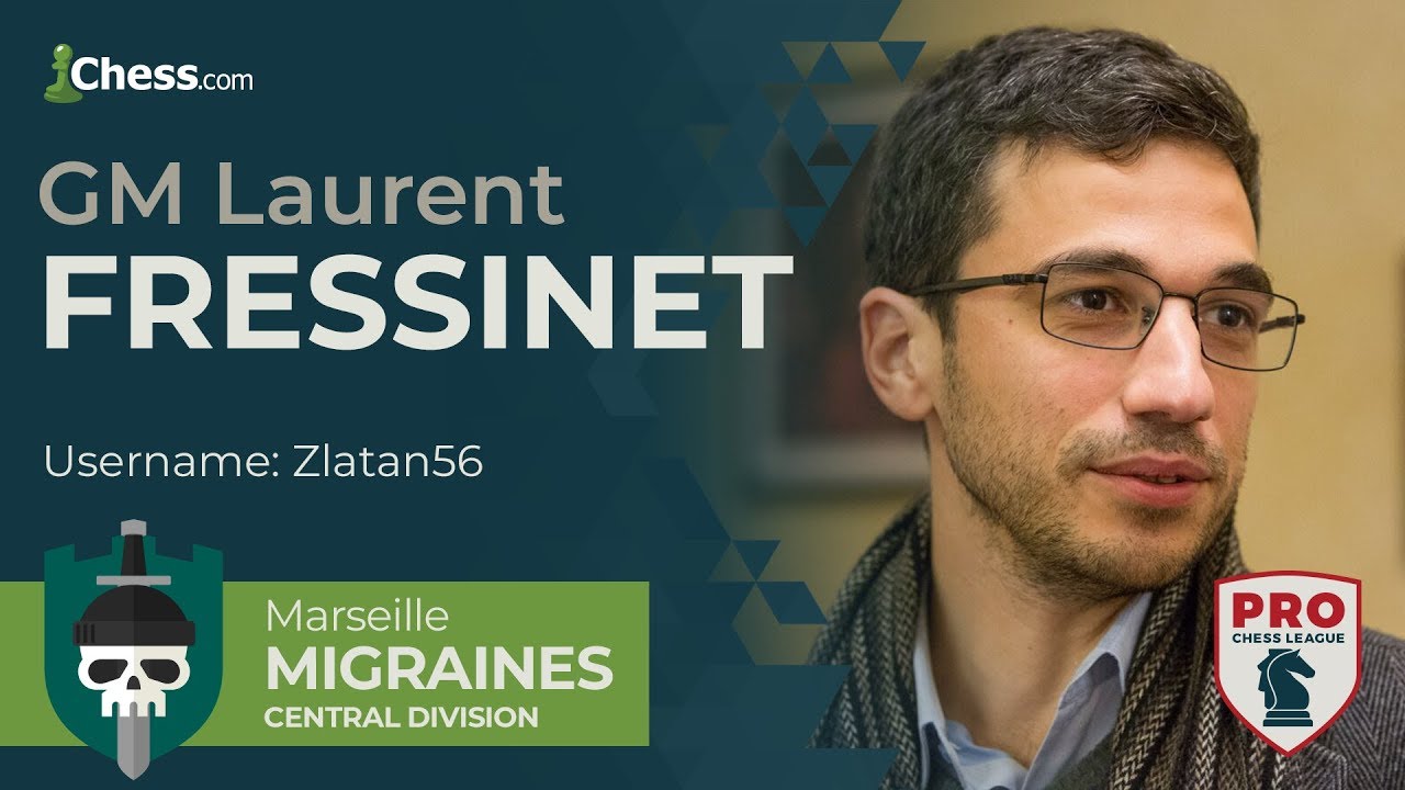 Laurent Fressinet en PRO Chess League pour Marseille