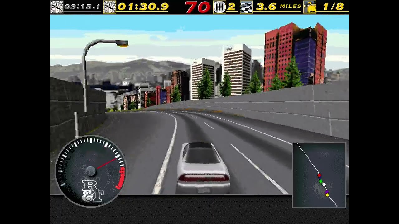 Road & Track представляет: Need for Speed ​​SE: City / Acura NSX [DOS] (1996) | 4K/60