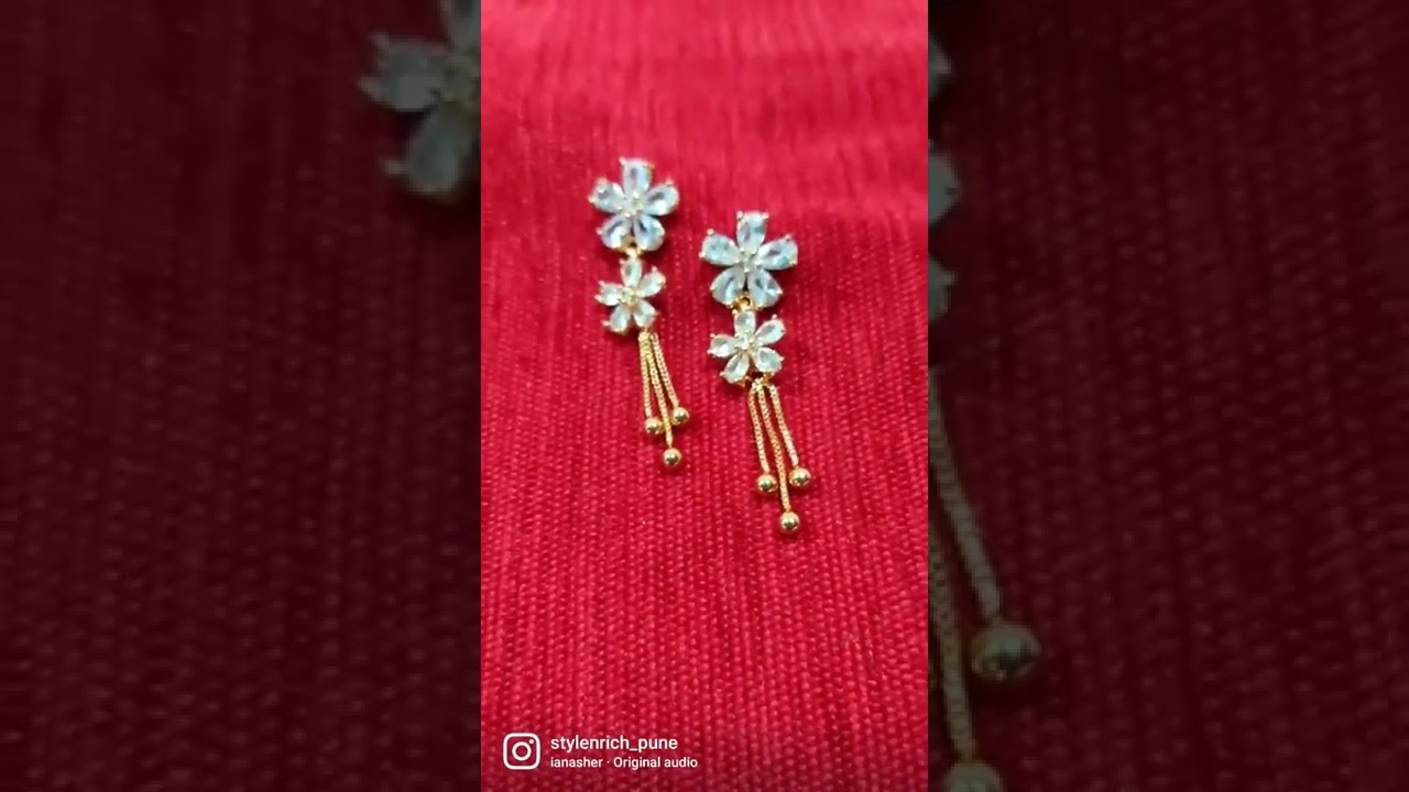 StyleNrich CZ Earrings StyleNrich.in