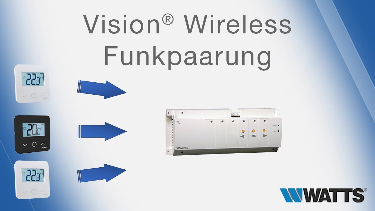 Funk-Verbindung  zwischen Raumthermostat BT-D03-RF und Regelverteiler BT-M6Z02-RF herstellen
