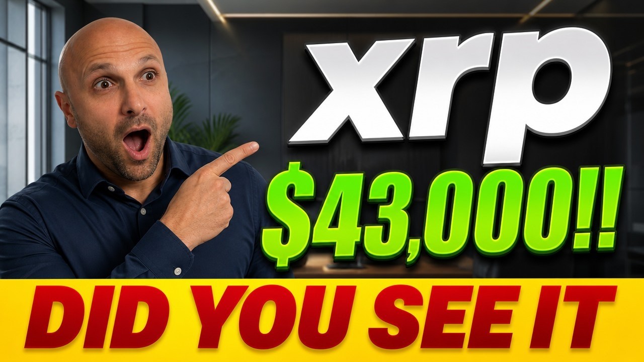 Утечка XRP: почему крупные игроки делают ставку на этот уровень в 43 000 $
