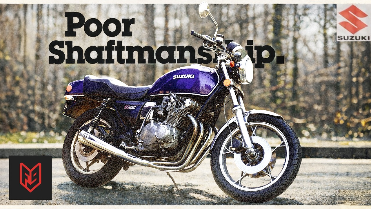 Некачественная обработка вала - Обзор SUZUKI GS850