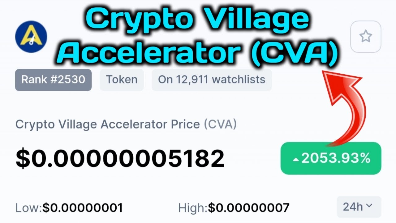 How To Buy Crypto Village Accelerator (CVA) crypto/token in UNISWAP USING METAMASK OR Trust Wallet