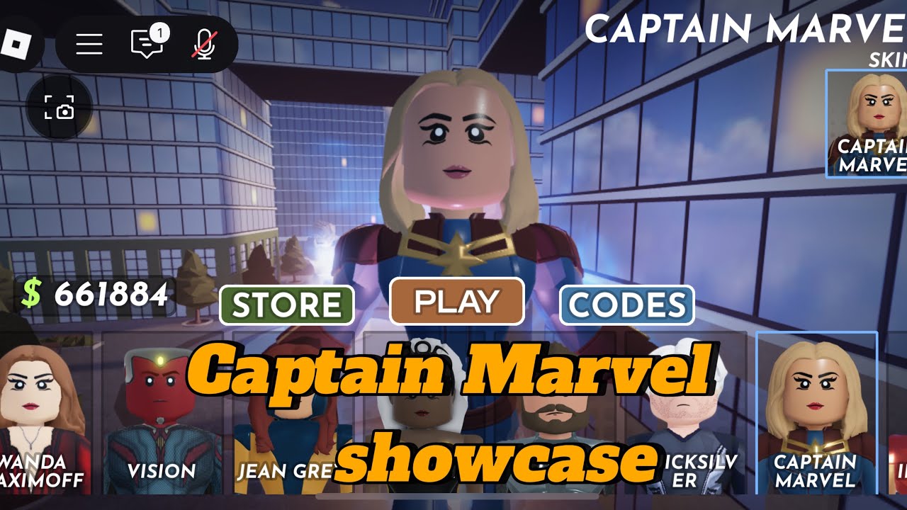 Captain Marvel Gameplay | Marvel Omega