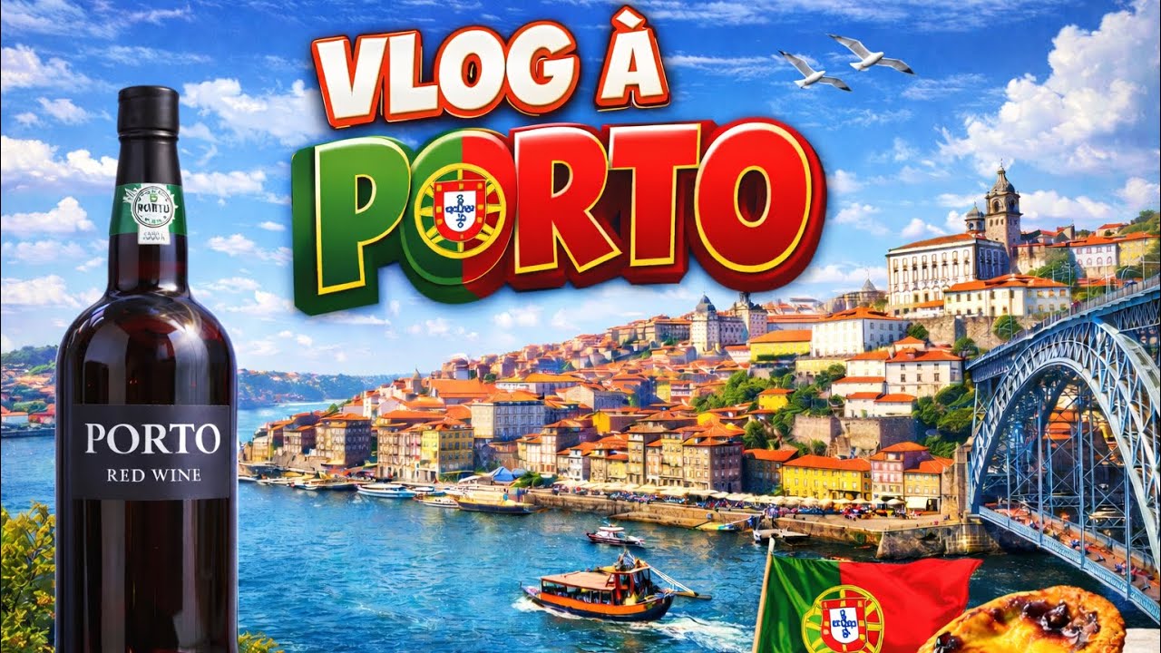 DECOUVERTE DE LA VILLE DE PORTO - VLOG