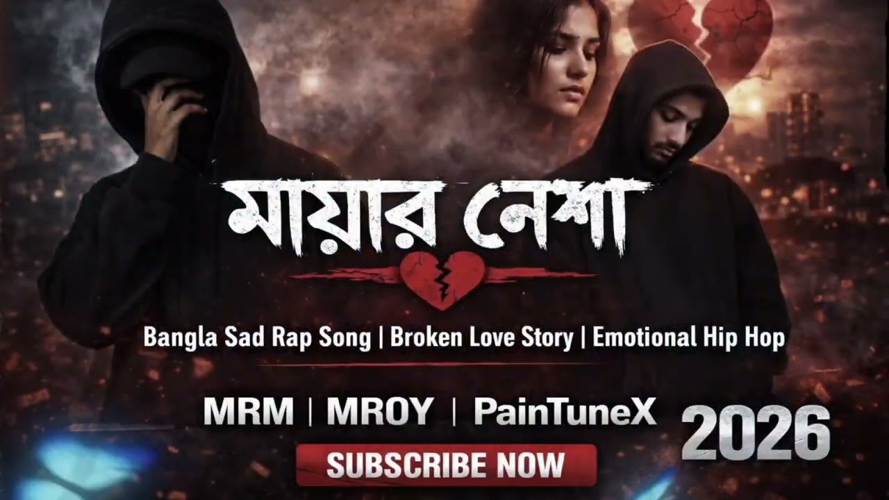 মায়ার নেশা | Bangla Sad Rap Song | Broken Love Story | Emotional Hip Hop | 2026