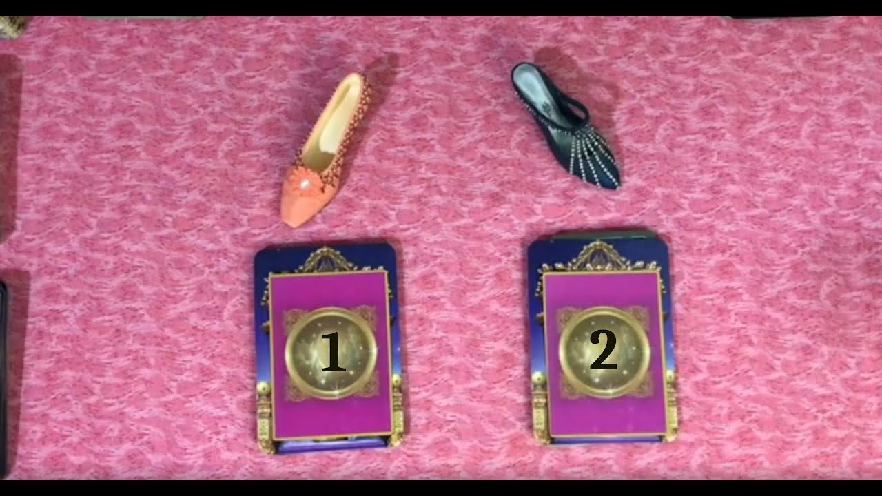 ❤️Date exacte de sa déclaration d'amour ! ❤️Tirage tarot interactif intemporel Choisis une chaussure