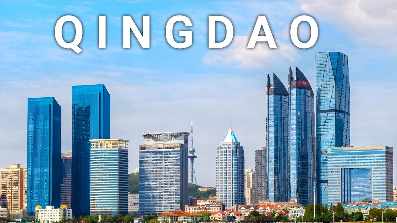 Qingdao City In China 🇨🇳 4K |