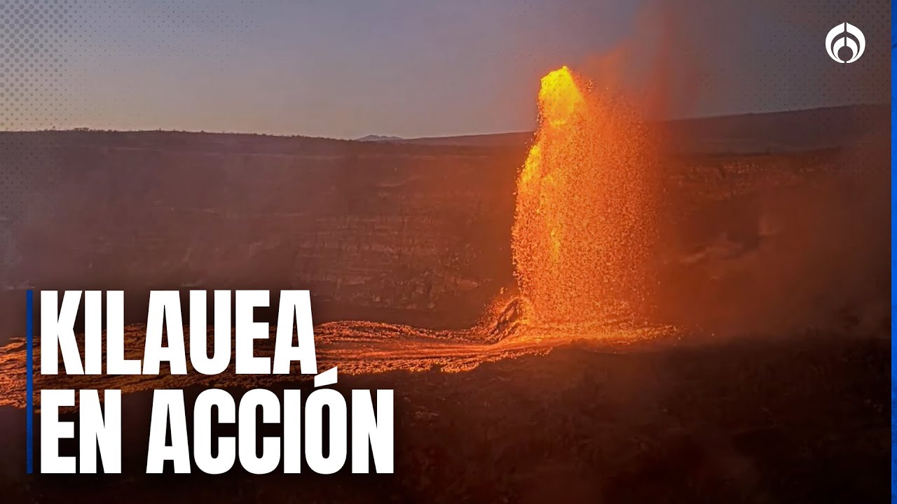 Lava alcanza altura récord mientras Kilauea entra en fase explosiva